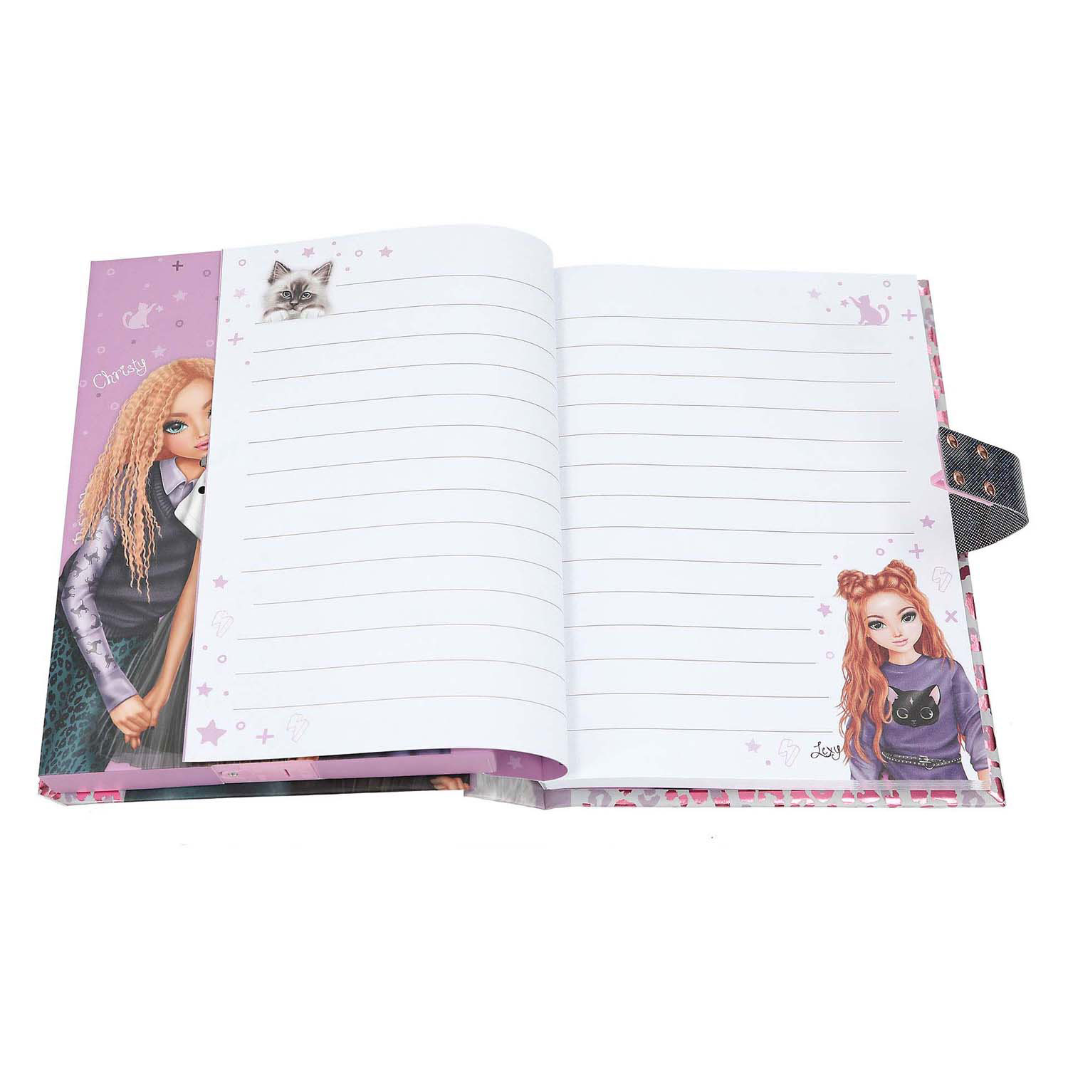 TOPModel Dagboek met Code en Geluid Rebel