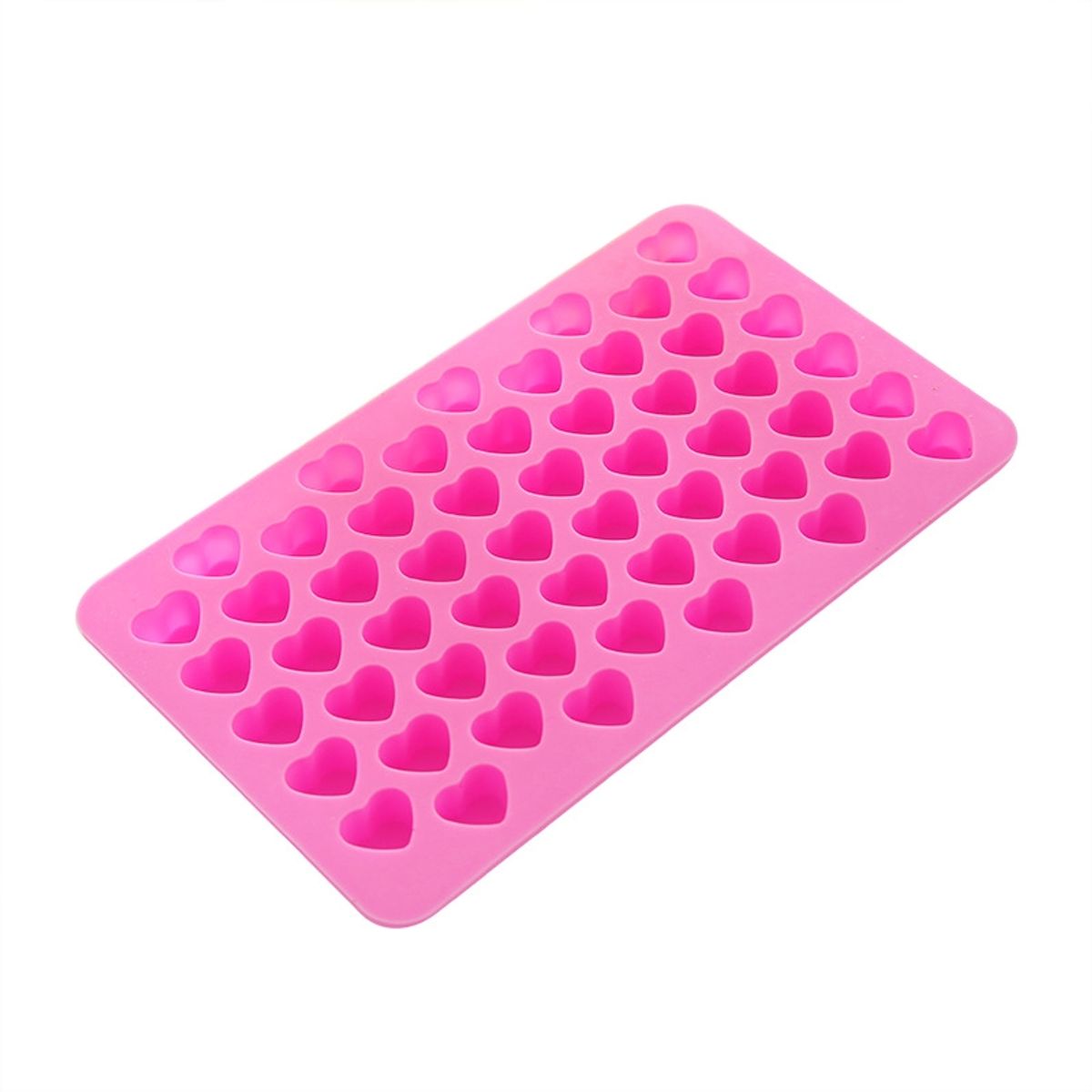 Silikon Eiswürfel Form Herz 55 Gitter Schokolade Gummi Bären Schale BPA Frei