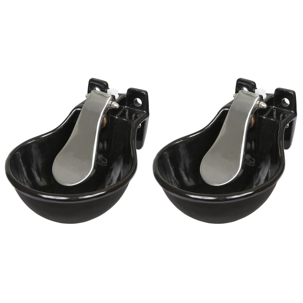 Bols à eau 2 pcs fonte