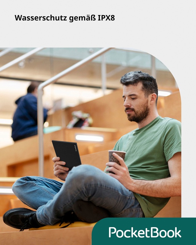PocketBook E-Book »InkPad Color 3« (19,8 cm / 7,8 ″) 32 GB E-Book Reader mit Lautsprecher und Bluetooth-Schnittstelle)