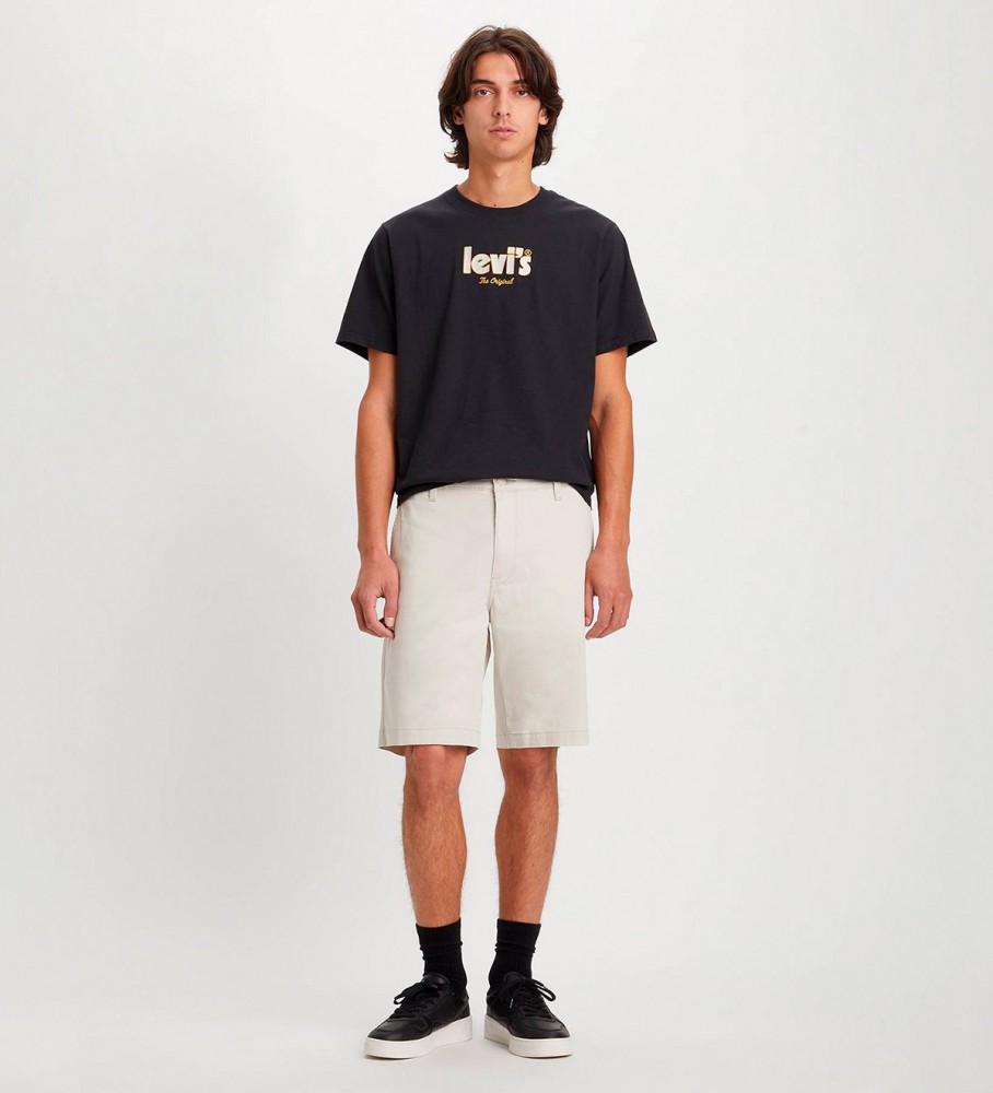 Calça chino curta Levi's XX II bege
