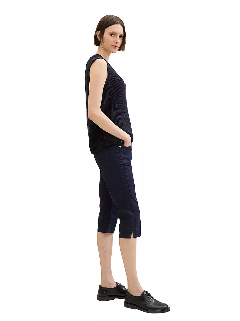 TOM TAILOR Hose 3/4  dunkelblau