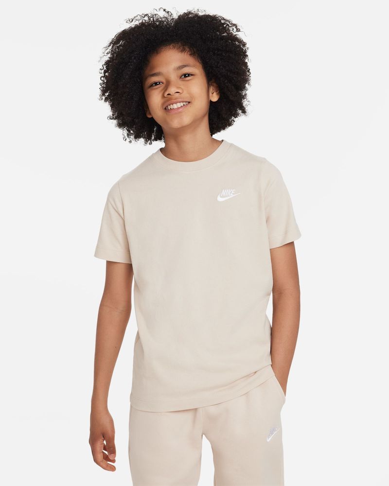 T-shirt Nike Sportswear Beige pour enfant