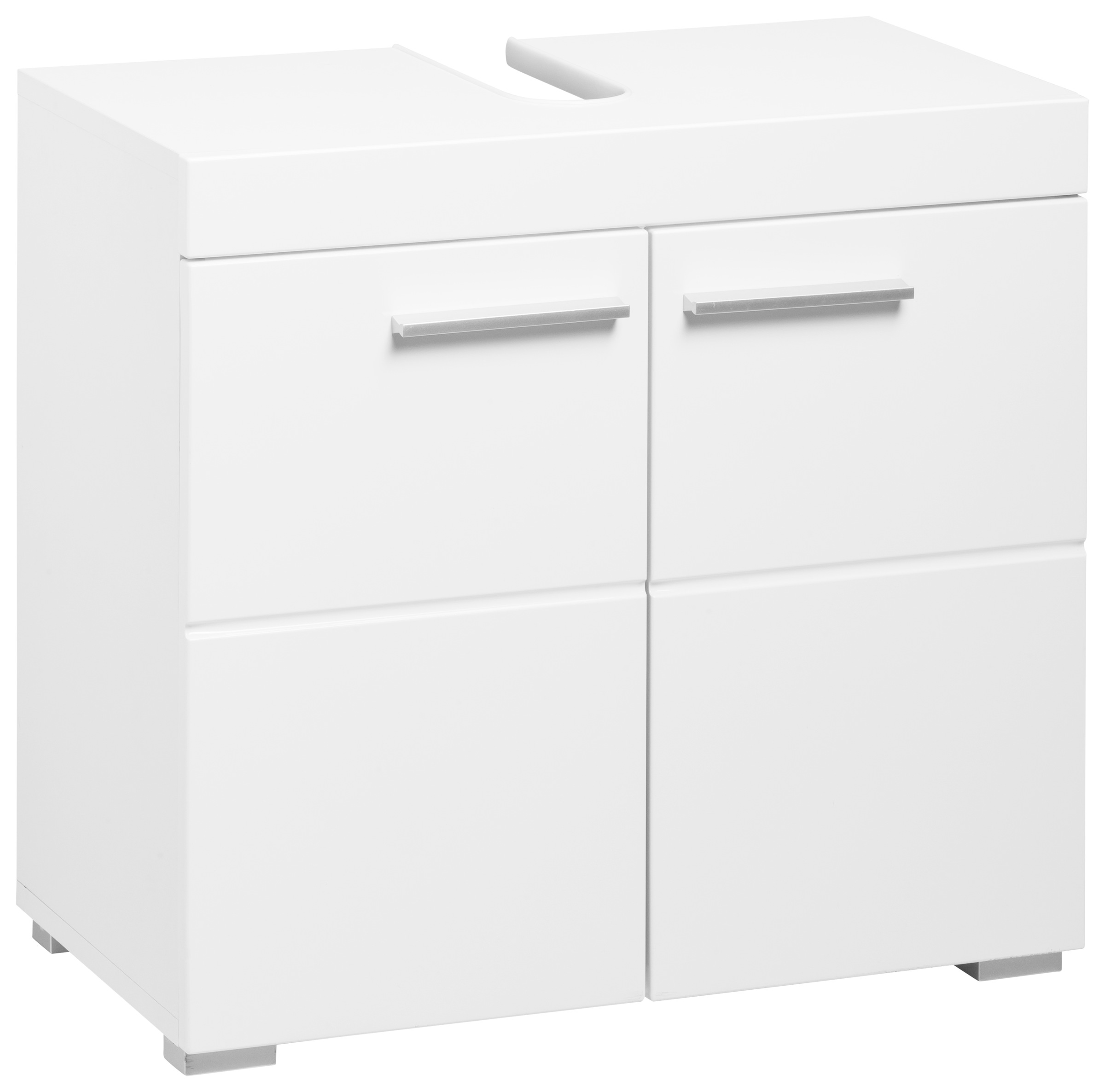 welltime Waschbeckenunterschrank »Avena« Waschtisch 2türig- Aussparung 26/8 cm - (B/T/H) 60/34/56 cm