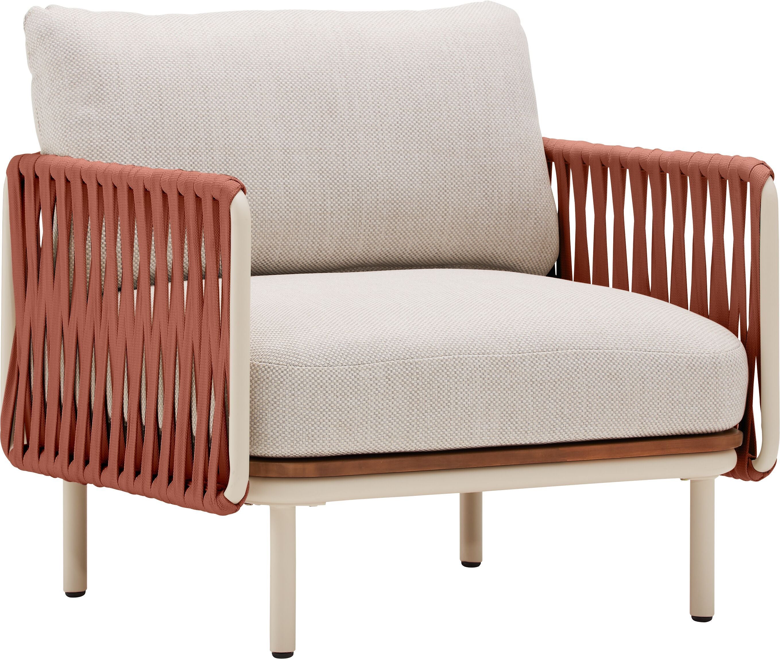 NIHOA Set Loungesssel Rope Terracotta - Terra