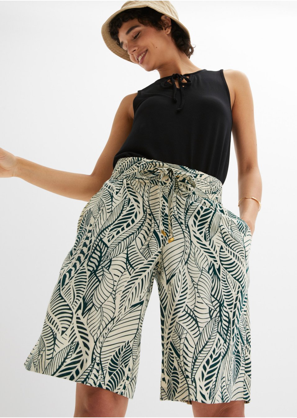 Bermuda en viscose