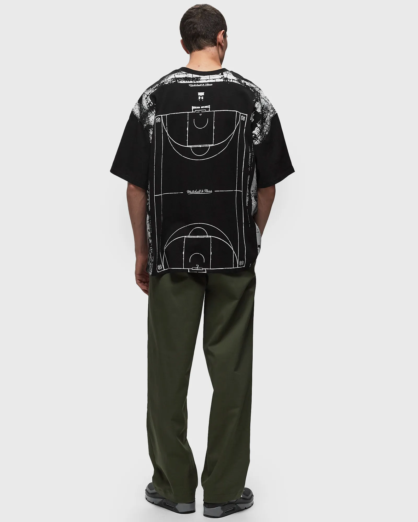 Camiseta de basquete premium M&N Arena da marca Mitchell & Ness