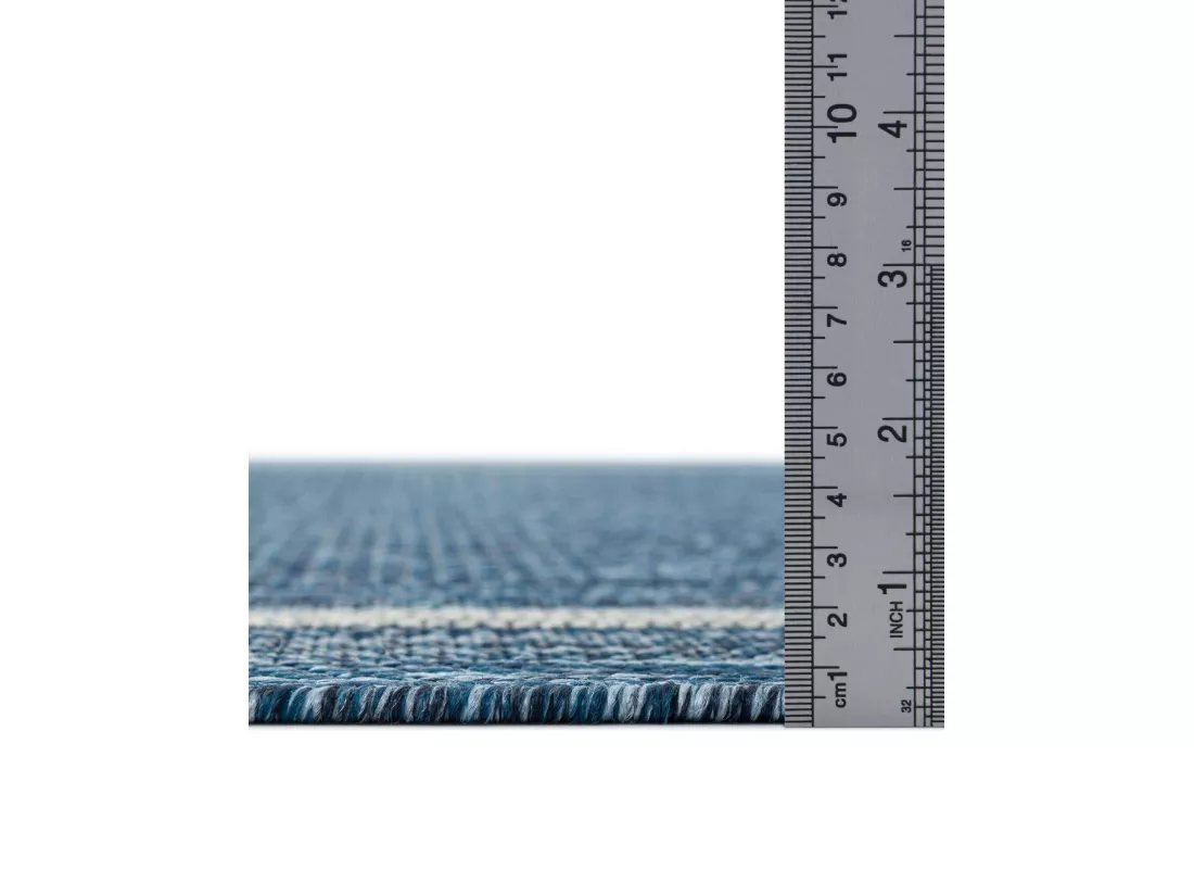 Tapis d'Extérieur - 245x160 - Beige - Tulum Border