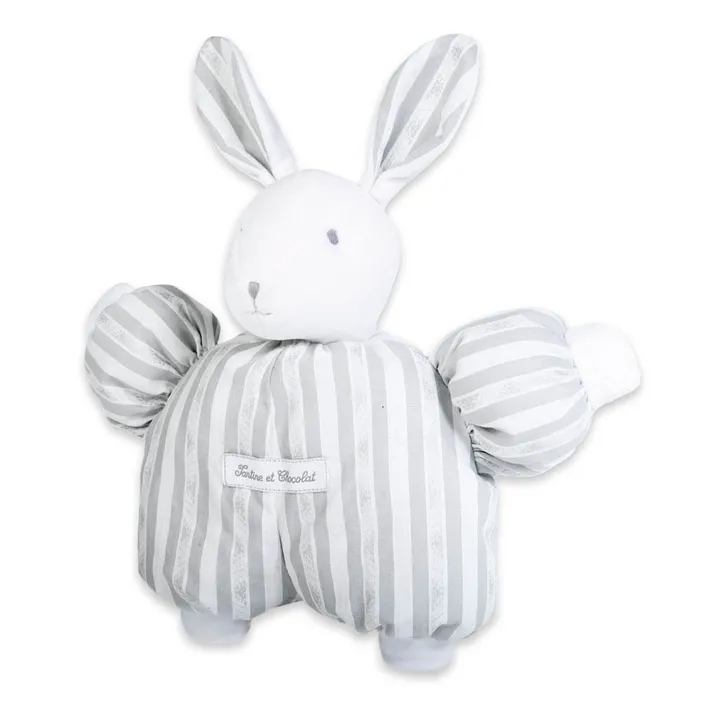 Tartine et Chocolat Peluche Augustin le lapin 1977 - 25 cm | Gris
