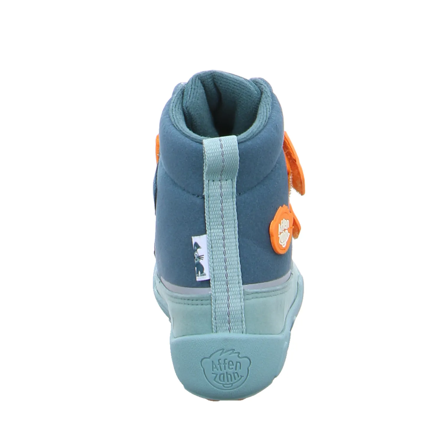 AFFENZAHN Kleinkinder-Snowboot  Membran Petrol Textil  Komfortschuh