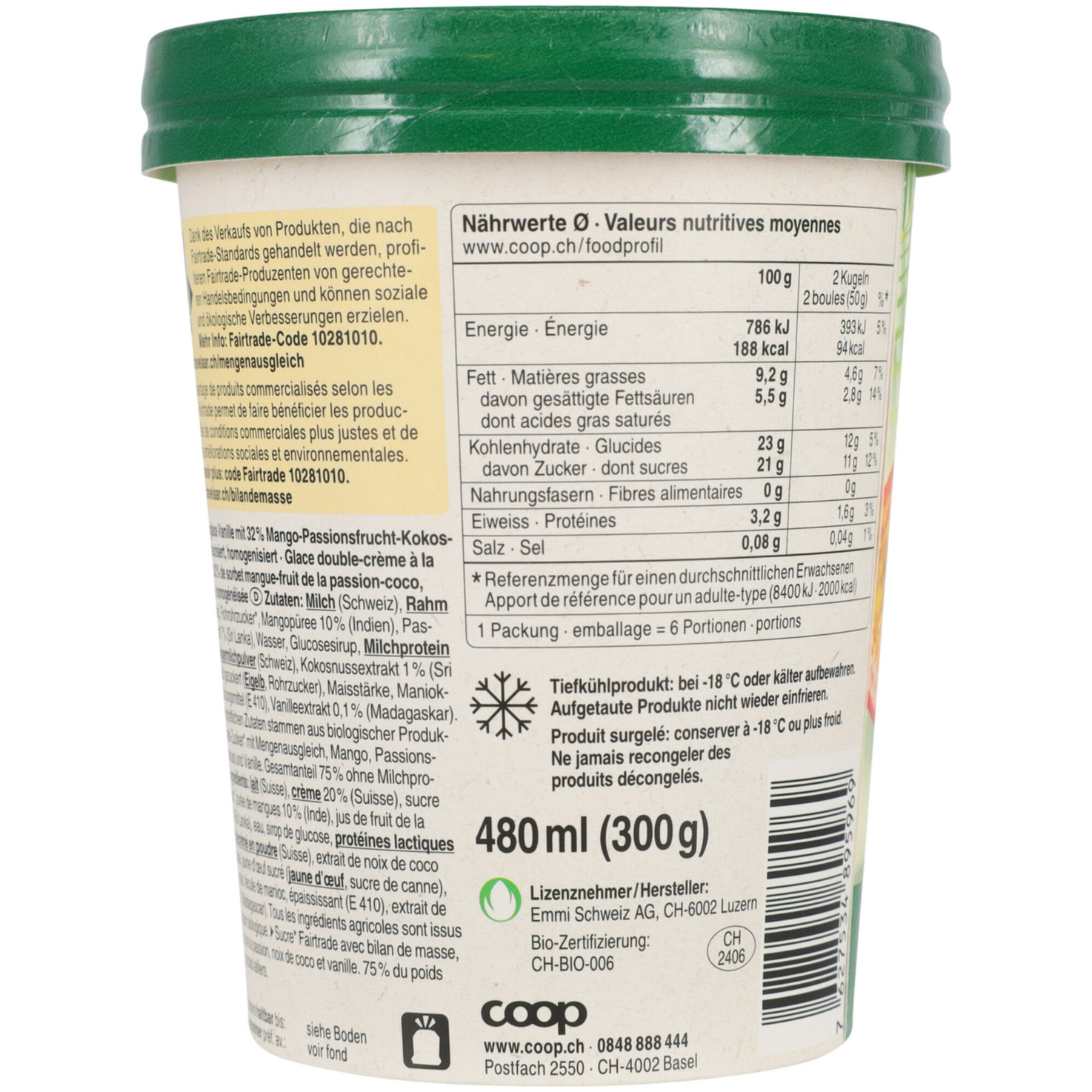 Naturaplan Bio Glace Exotic
