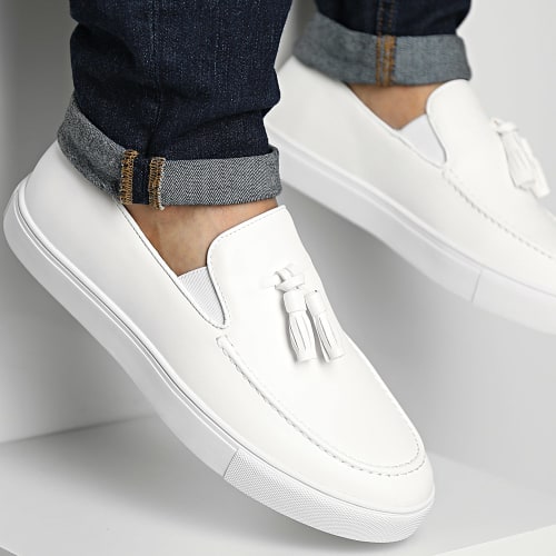 Mocassins Blanc