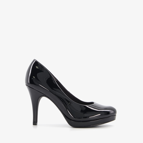 Tamaris lak pumps zwart