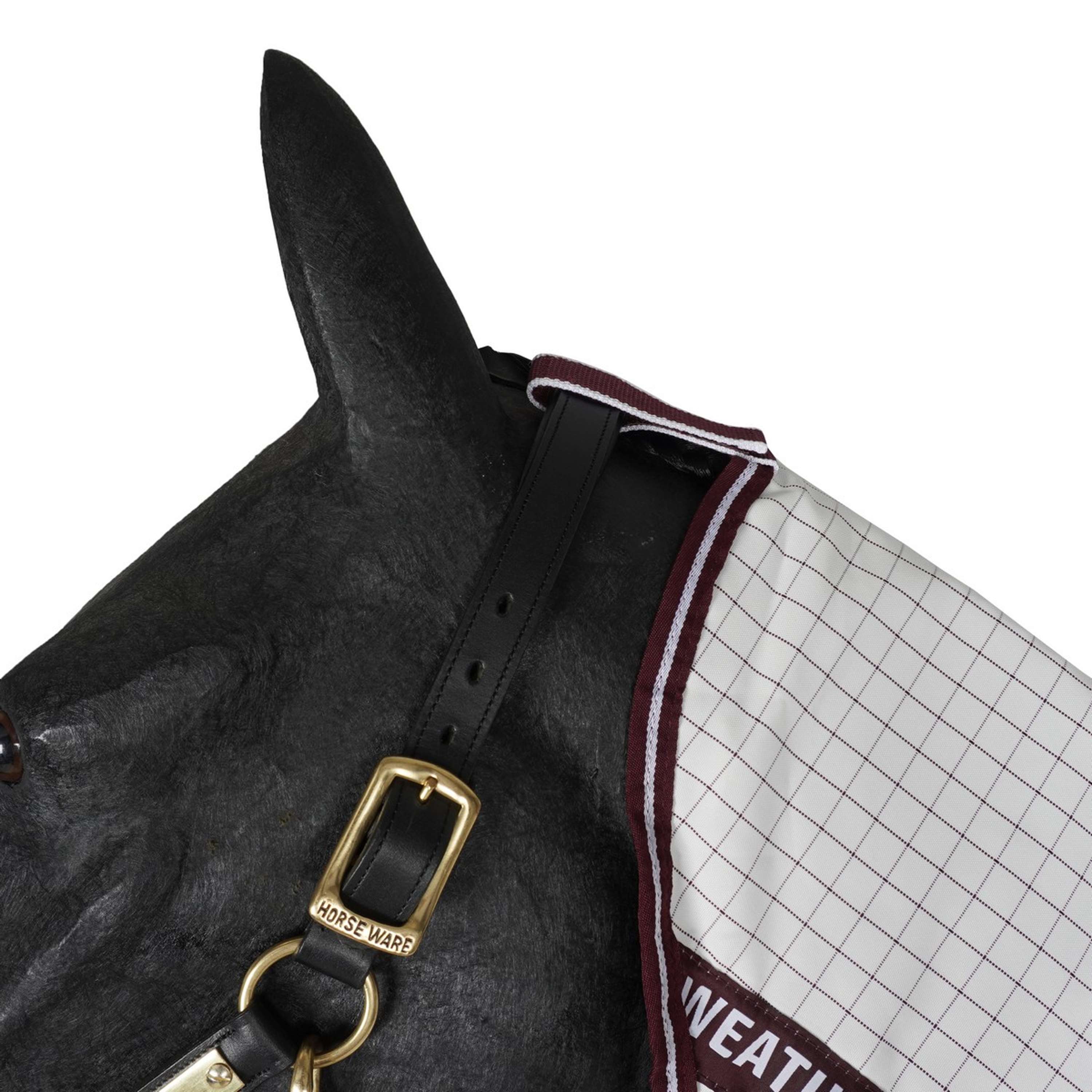 WeatherBeeta Zomerdeken Hybrid Seasons Combo Neck White/Maroon