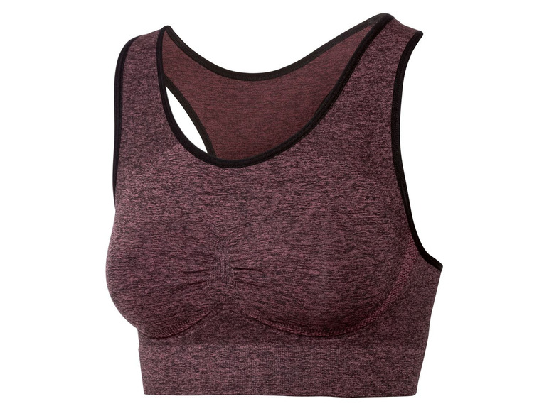 Set van 2 sport-BH's medium-level, naadloos