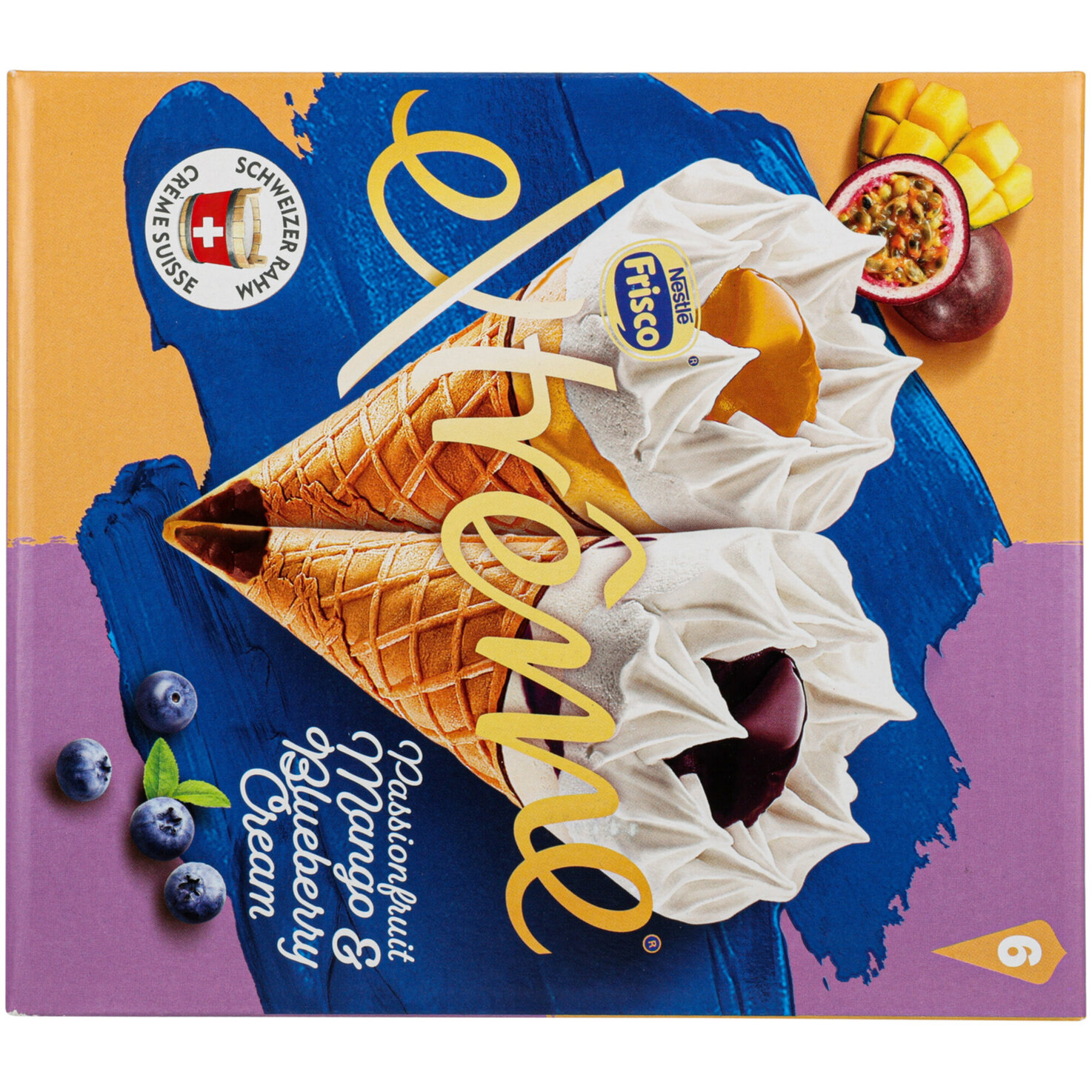 Frisco Extrême Mango Blueberry 6x145ml