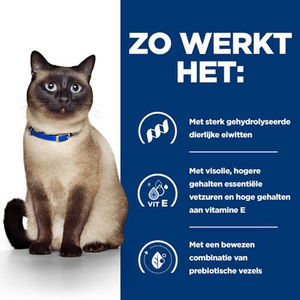 Hill's Prescription Diet Food Sensitivities z/d - Kattenvoer - 6000 Gram - kip