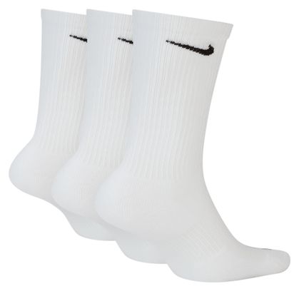 Chaussettes (3 paires) Nike Everyday Plus Cushioned Blanc