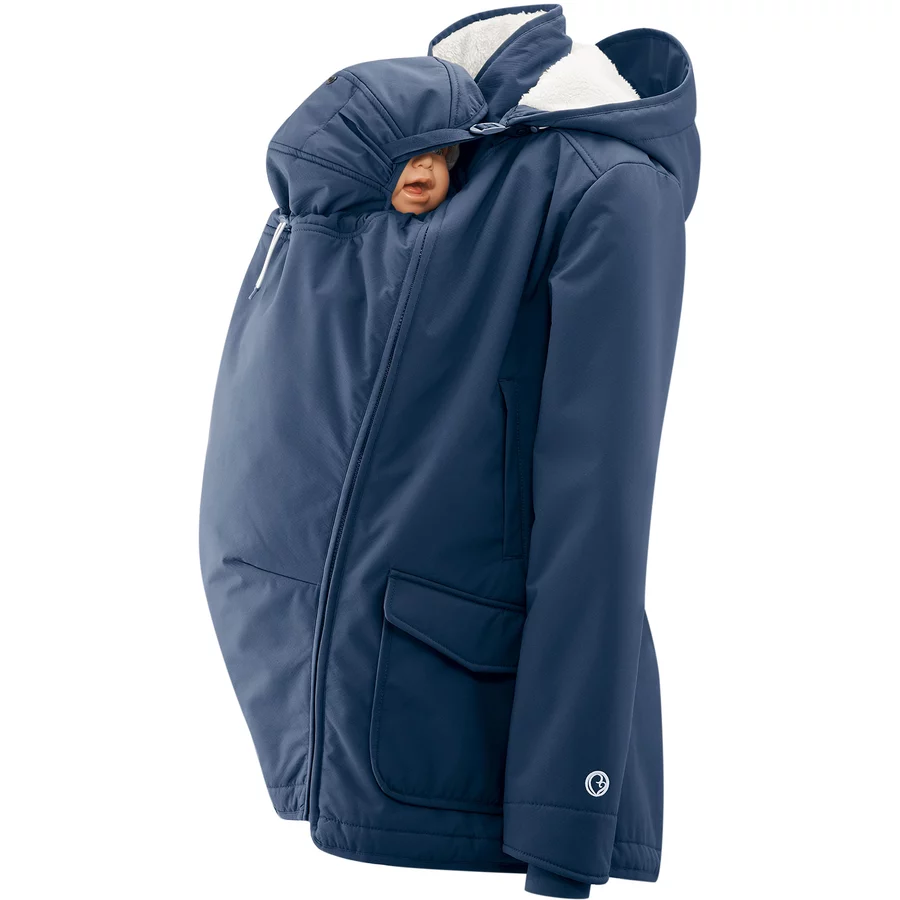 mamalila Allwetter-Tragejacke Cosy Allrounder navy