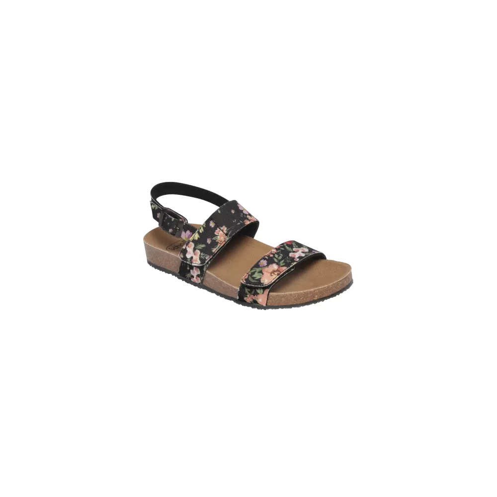 Scholl Greeny Sandal Sort/Multi - 1 stk.