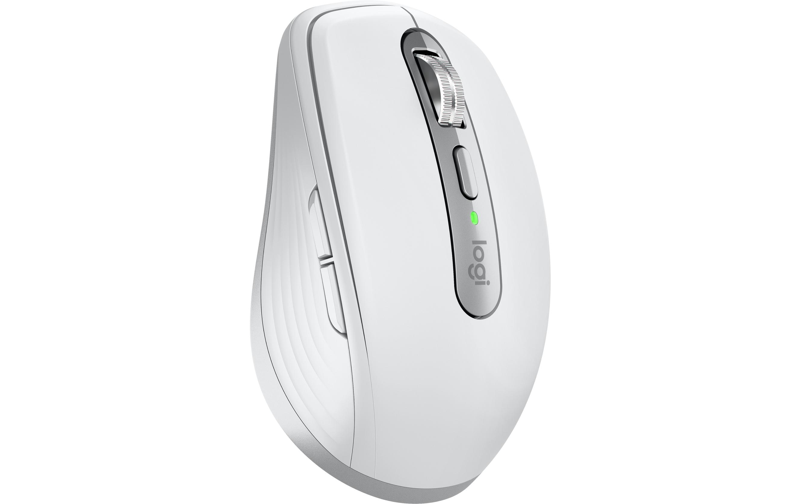 Mobile Maus MX Anywhere 3s for Business Pale GreyKompakte kabellose Performance-Maus mit 8K DPI-Sensor