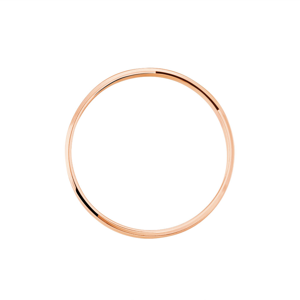 Alliance Julie Ruban Plat Or Rose