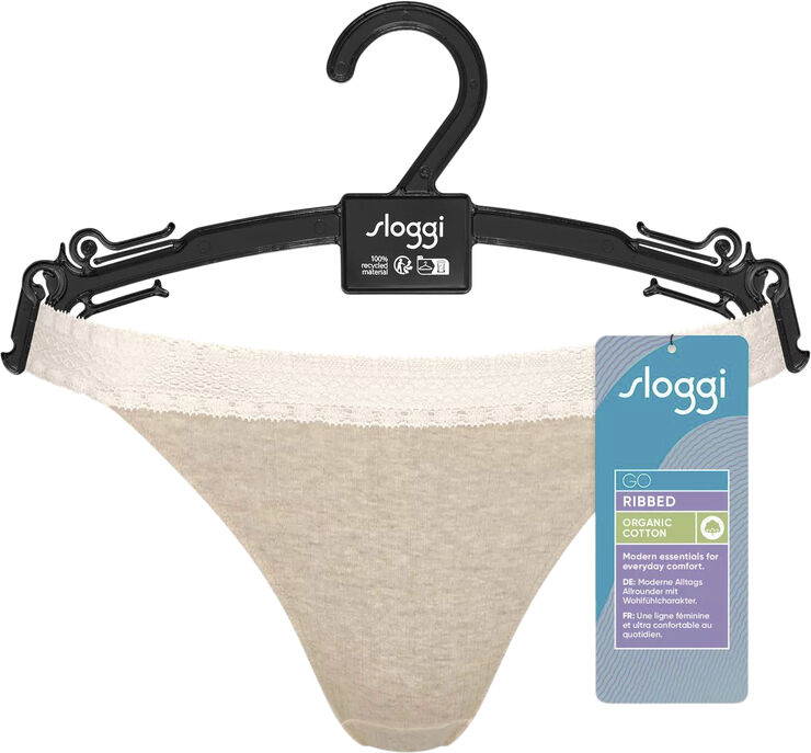Sloggi sloggi GO Ribbed R Tanga C2P Grey combination
