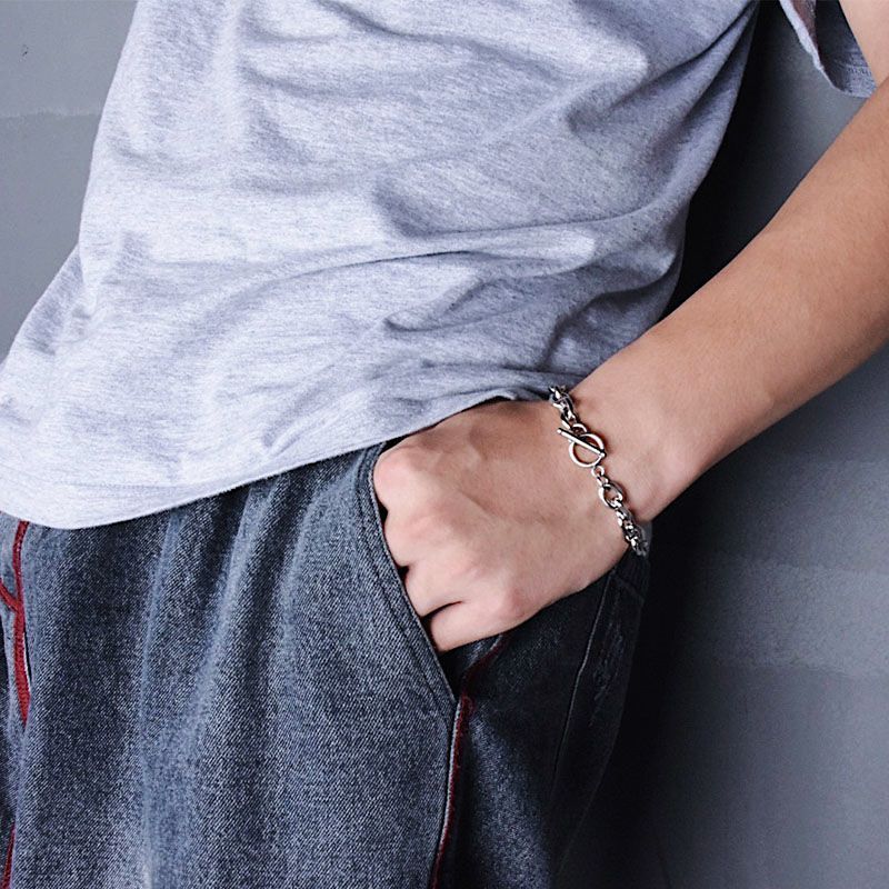 Malikasa - Armband / ketting van roestvrij staal
