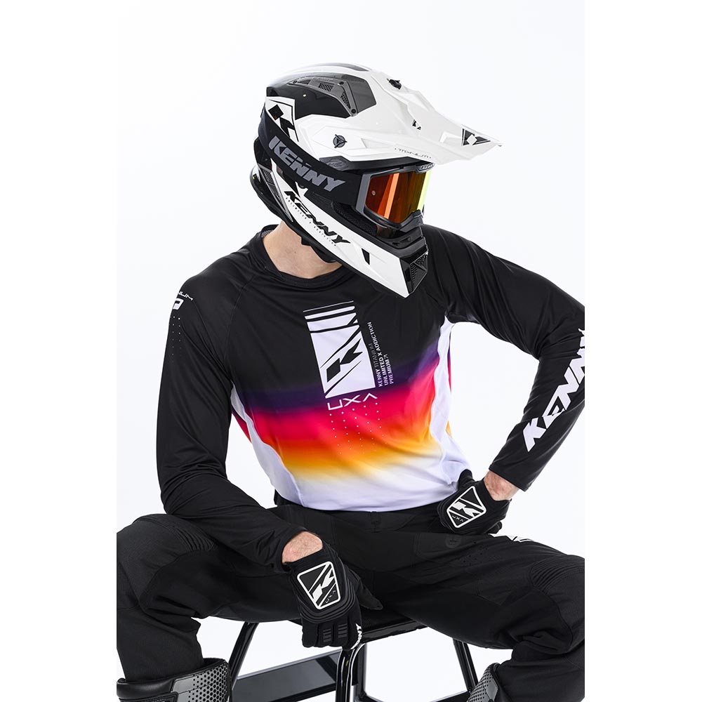Kenny - Maillot Titanium Premium Noir / Blanc