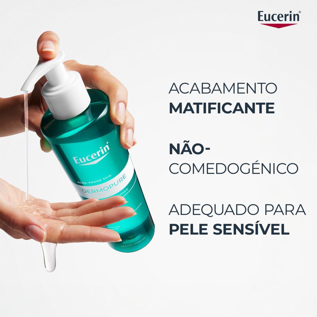 EUCERIN  DermoPure Gel de Limpeza Purificante - 200ml