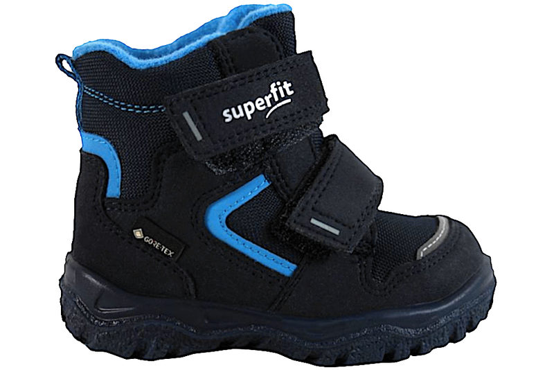 SUPERFIT HUSKY1 VINTERSTØVLE I NAVYBLÅ SYNTETISK SKIND