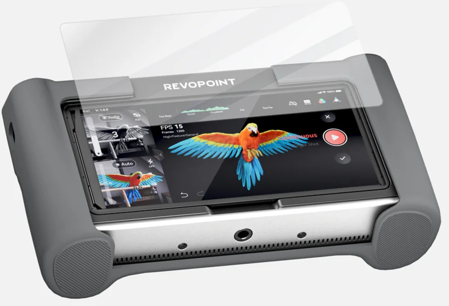 Revopoint  Protective Case, Miraco/Pro/Plus (inkl. Screen Protector)    Schutzhülle für 3D Scanner von Revopoint