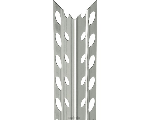 CATNIC hoekpleisterprofiel, roestvrij staal V2A, pleisterdikte 1 mm, voor gipsplaatconstructie, 2500 x 25 x 25 mm, bundel = 25 stuks