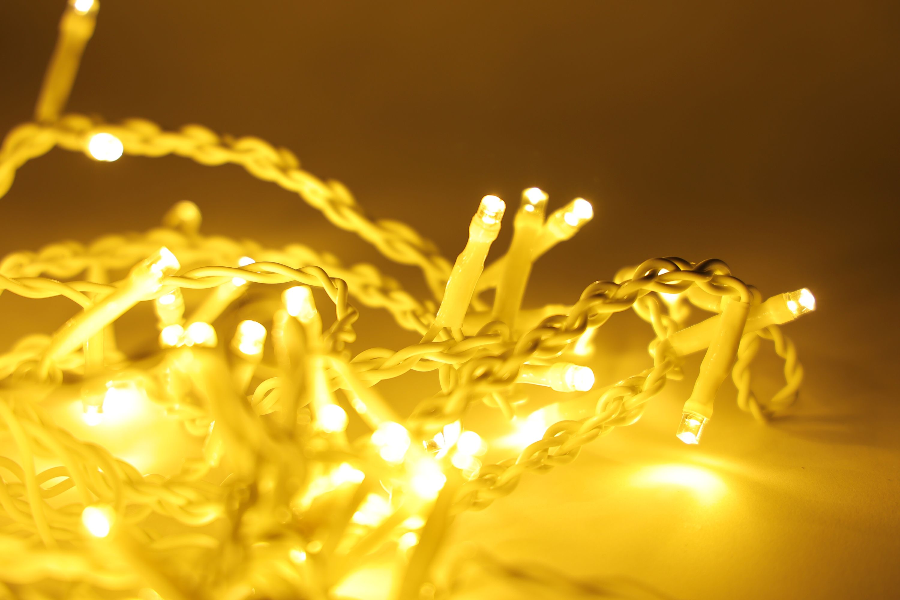 LED Lichtervorhang Indoor 120 LED's 5 m warmweiss