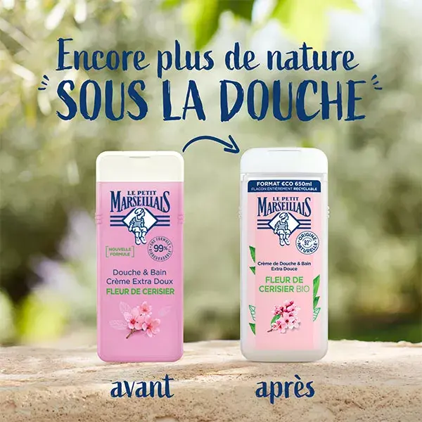 Le Petit Marseillais Creme de Banho Flor de Cerejeira 650ml