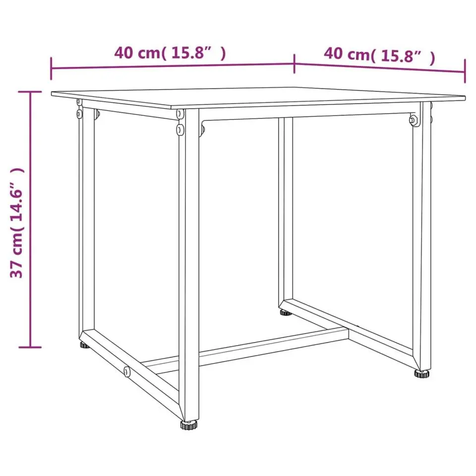 vidaXL - Loungeset - Zwart - Poly rattan - 3 stuks - Met kussens