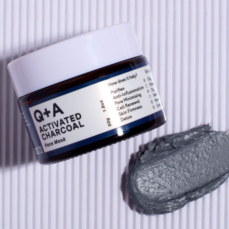 Q+A Activated Charcoal Face Mask