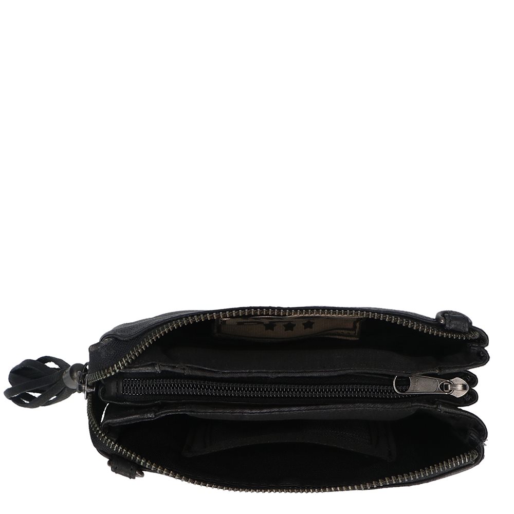 Bear Design Callisto Pelle Alessia Clutch black