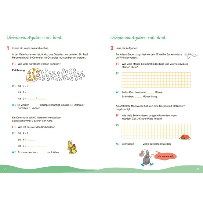 Fit für Textaufgaben - Mein Übungsheft - 3.Klasse