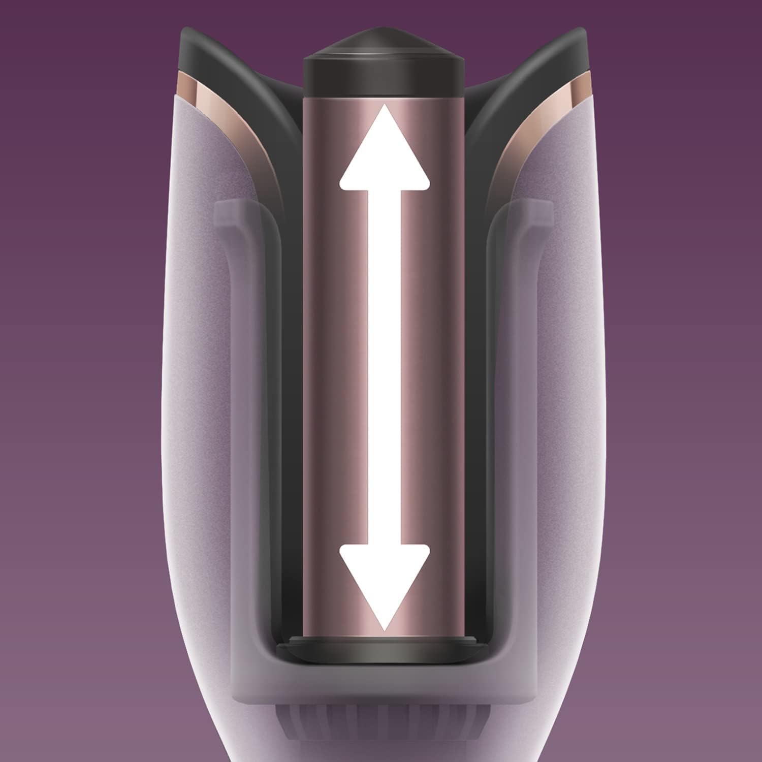 Philips Fer à friser automatique StyleCare Prestige avec système de boucles innovant (modèle BHB876/00)