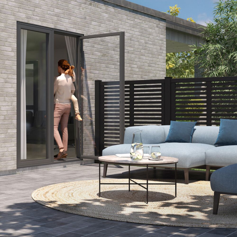 LEVEGG PLUS HARMONI 120X140CM SVART
