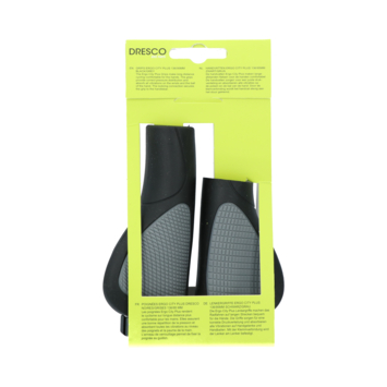 Dresco handvatten ergo city plus zwart/grijs