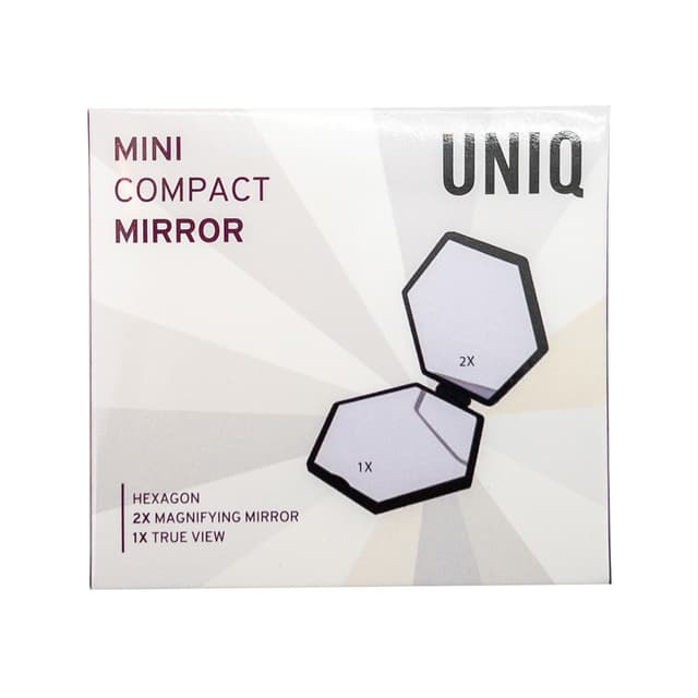 UNIQ Mini kompakt Hexagon spejl
