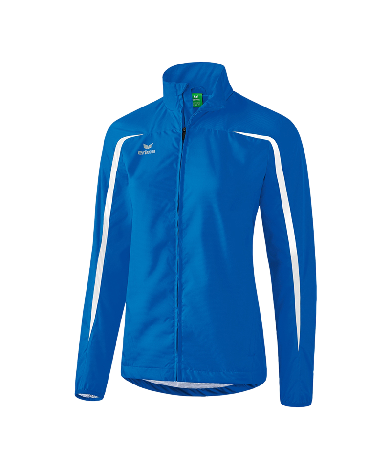 Erima Laufjacke Damen Blau Weiss