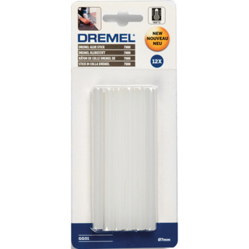 Dremel lijmsticks multifunctioneel voor hoge temp. - 12 stuks - 7 mm