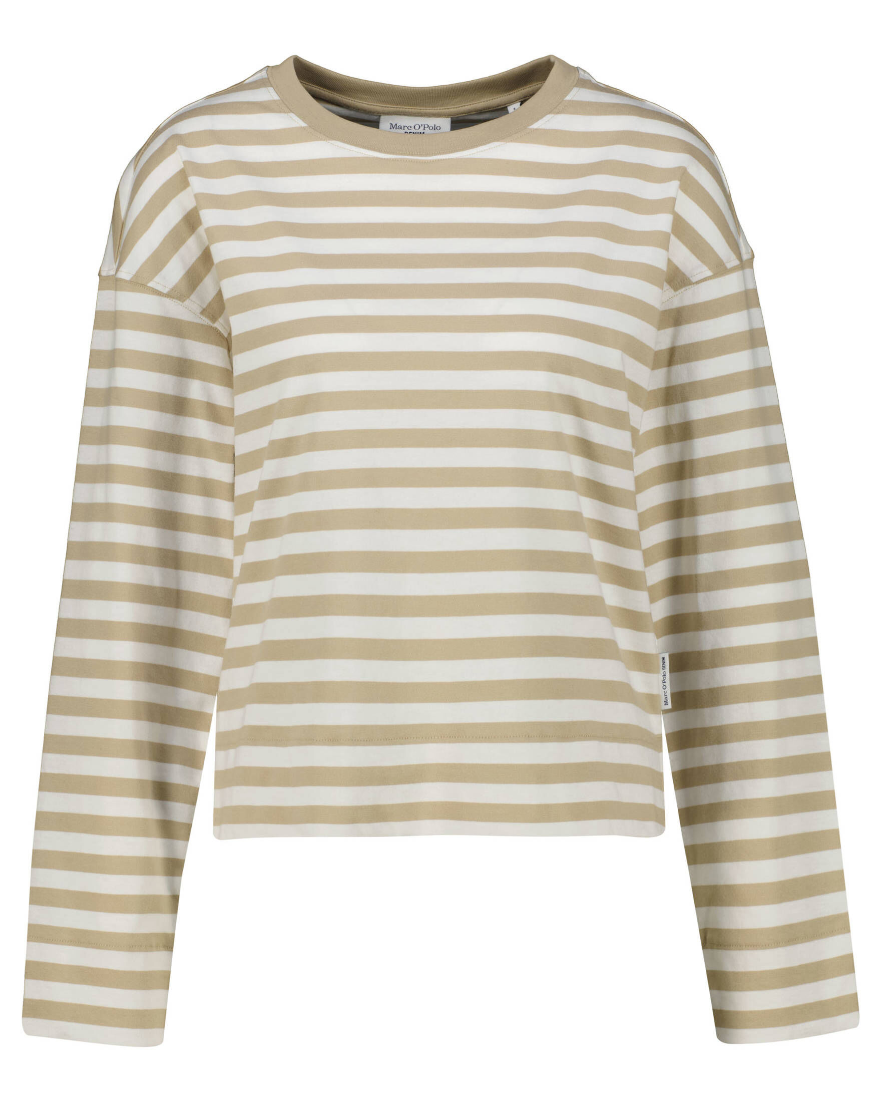 Marc O'Polo Denim| Damen Longsleeve aus Bio-Baumwolle Loose Fit