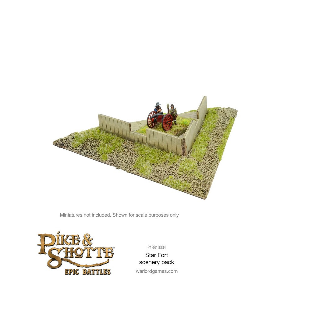 Pike & Shotte Epic Battles - Star Fort Scenery Pack
