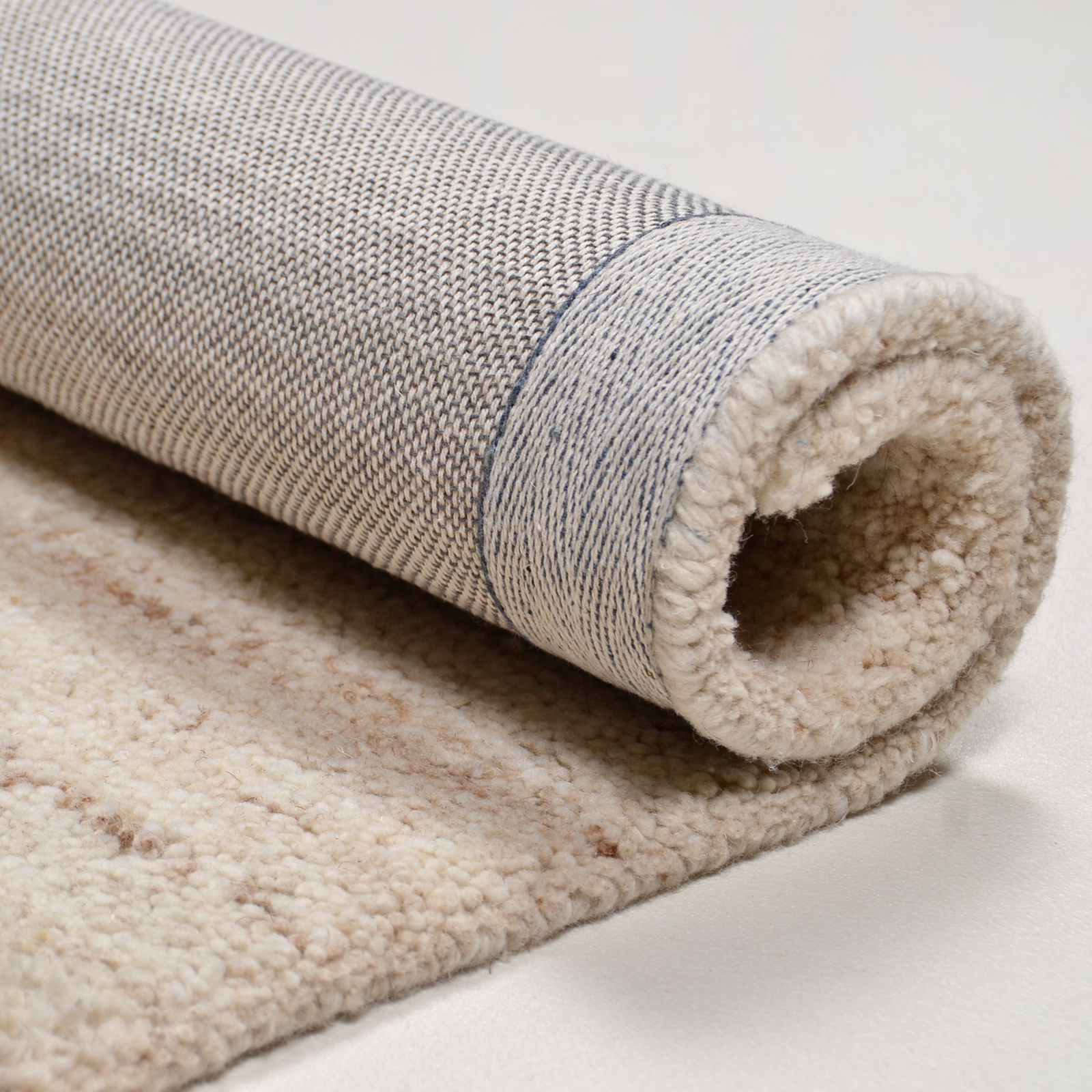 Teppich ROYAL BERBER - beige - handgetuftet - 60x90 cm