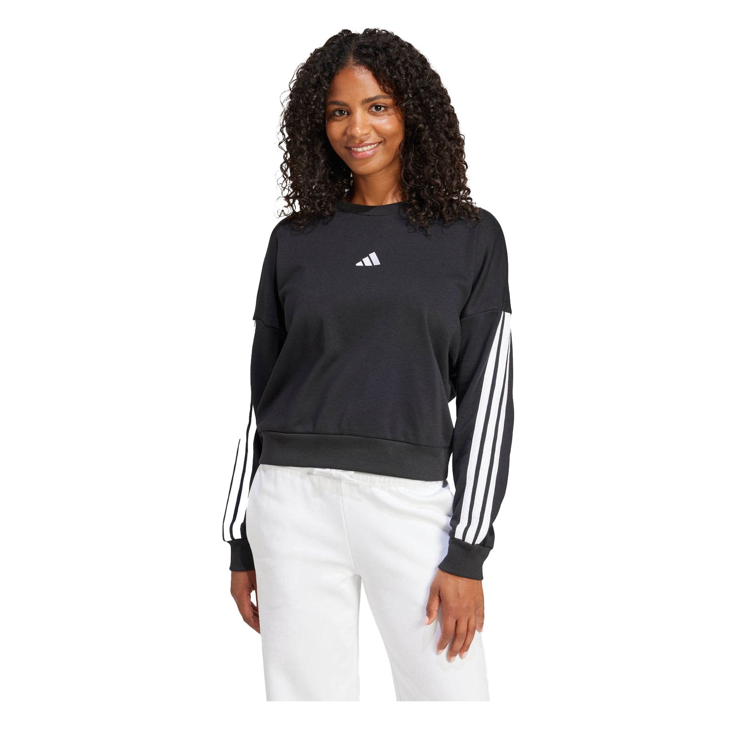 adidas  Essential 3-Stripes French Terry Sweater Dames