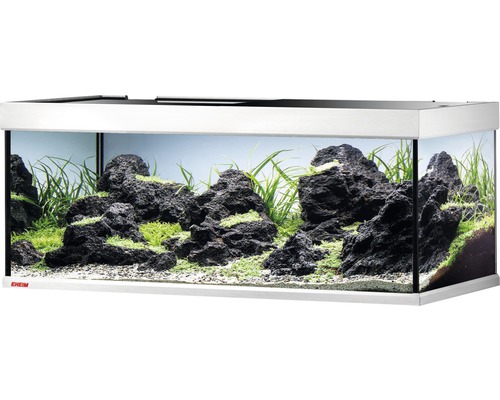 EHEIM proximaTEC 325 aquariumcombinatie inclusief filter, LED-verlichting, verwarming en witte kast